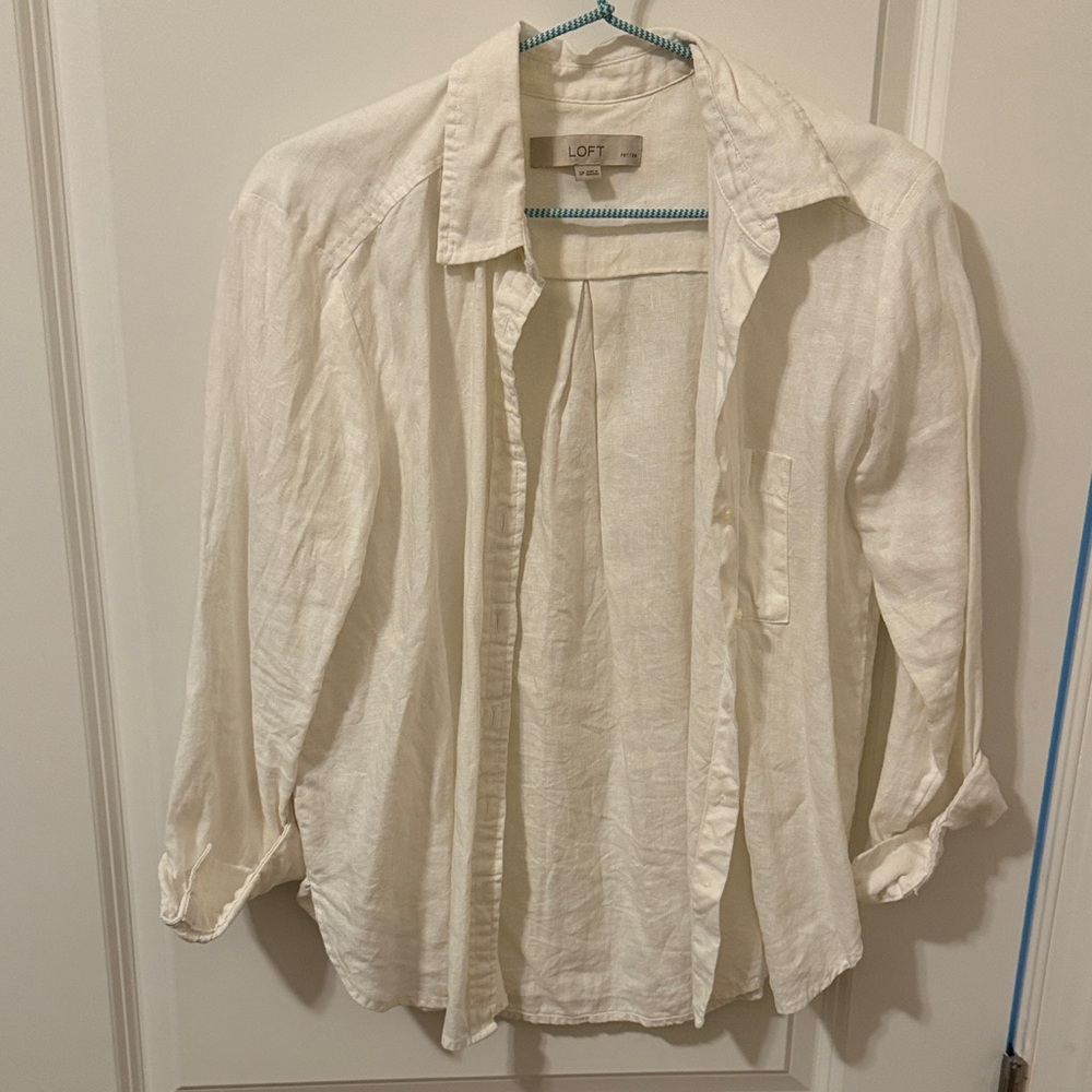 Loft Linen Button Up